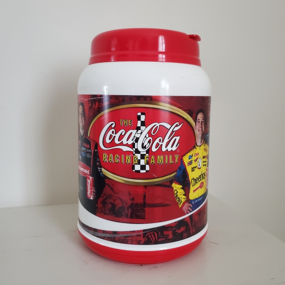 2003 Whirley Coca Cola Y2k Nascar 64oz Novelty Travel Mug